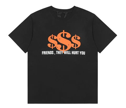 Camiseta VLONE Money Over Friends