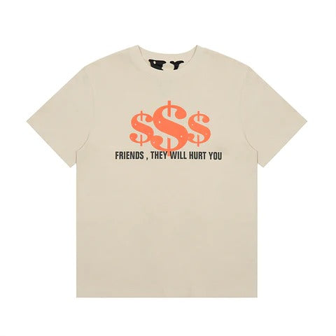 Camiseta VLONE Money Over Friends