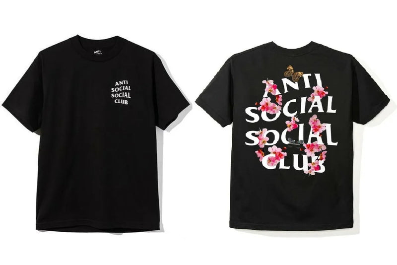 Camiseta Anti Social Social Club Flowers