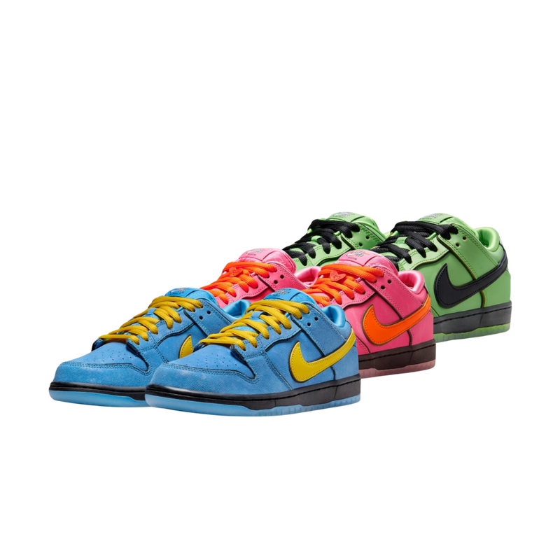 Nike Dunk SB x The Powerpuff Girls PACK