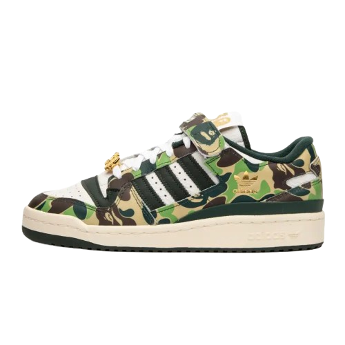 Adidas Forum 84 Low x BAPE 30th Anniversary ''Green''