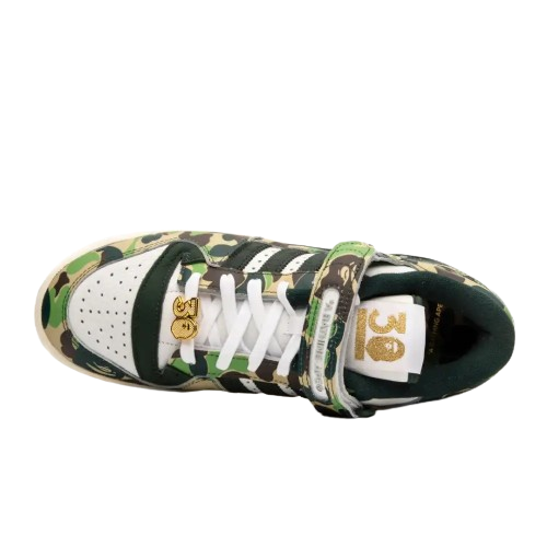 Adidas Forum 84 Low x BAPE 30th Anniversary ''Green''