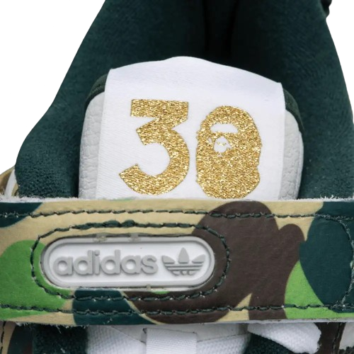 Adidas Forum 84 Low x BAPE 30th Anniversary ''Green''