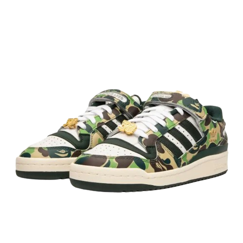 Adidas Forum 84 Low x BAPE 30th Anniversary ''Green''