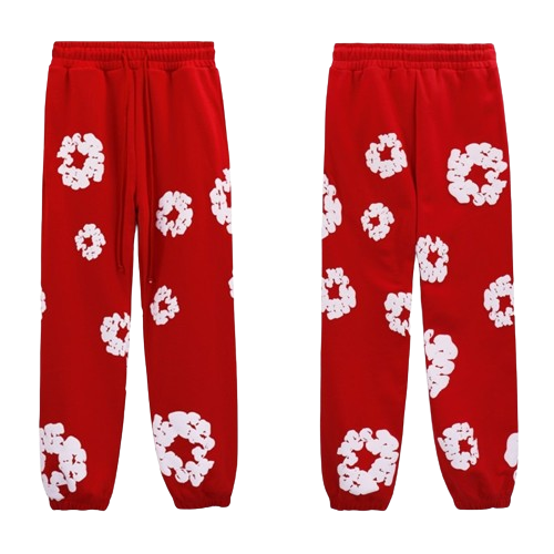 Calça Denim Tears Vermelho