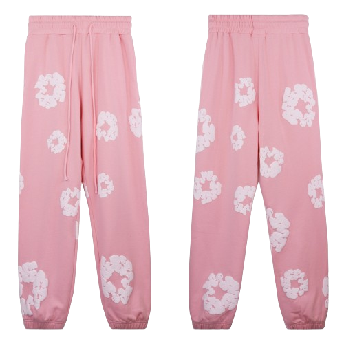 Calça Denim Tears Rosa