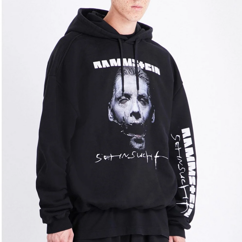 Moletom Vetements x Rammstein Trashmetal